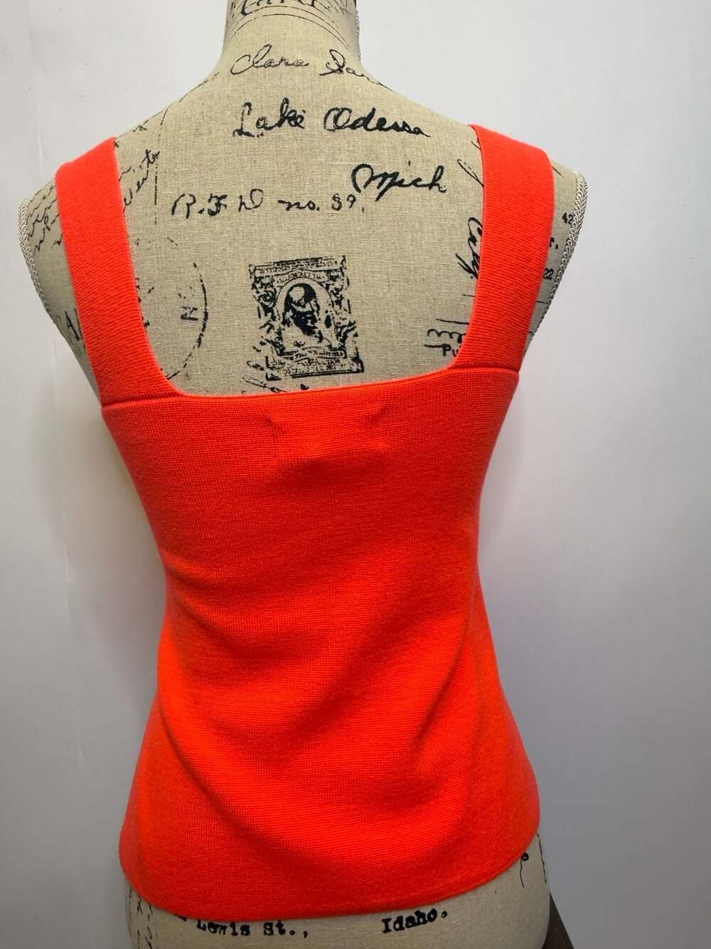 Anthropologie Hot Orange  Size XS - Picture 4 of 7
